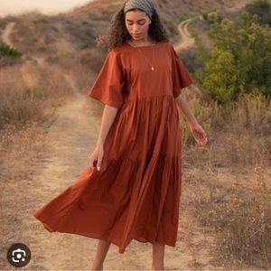 Christy Dawn Theo dress in rust, NWOT